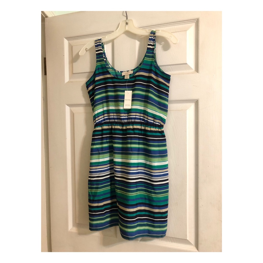 Striped Anne Taylor LOFT dress
